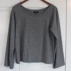 Long Sleeve Heather Grey Top